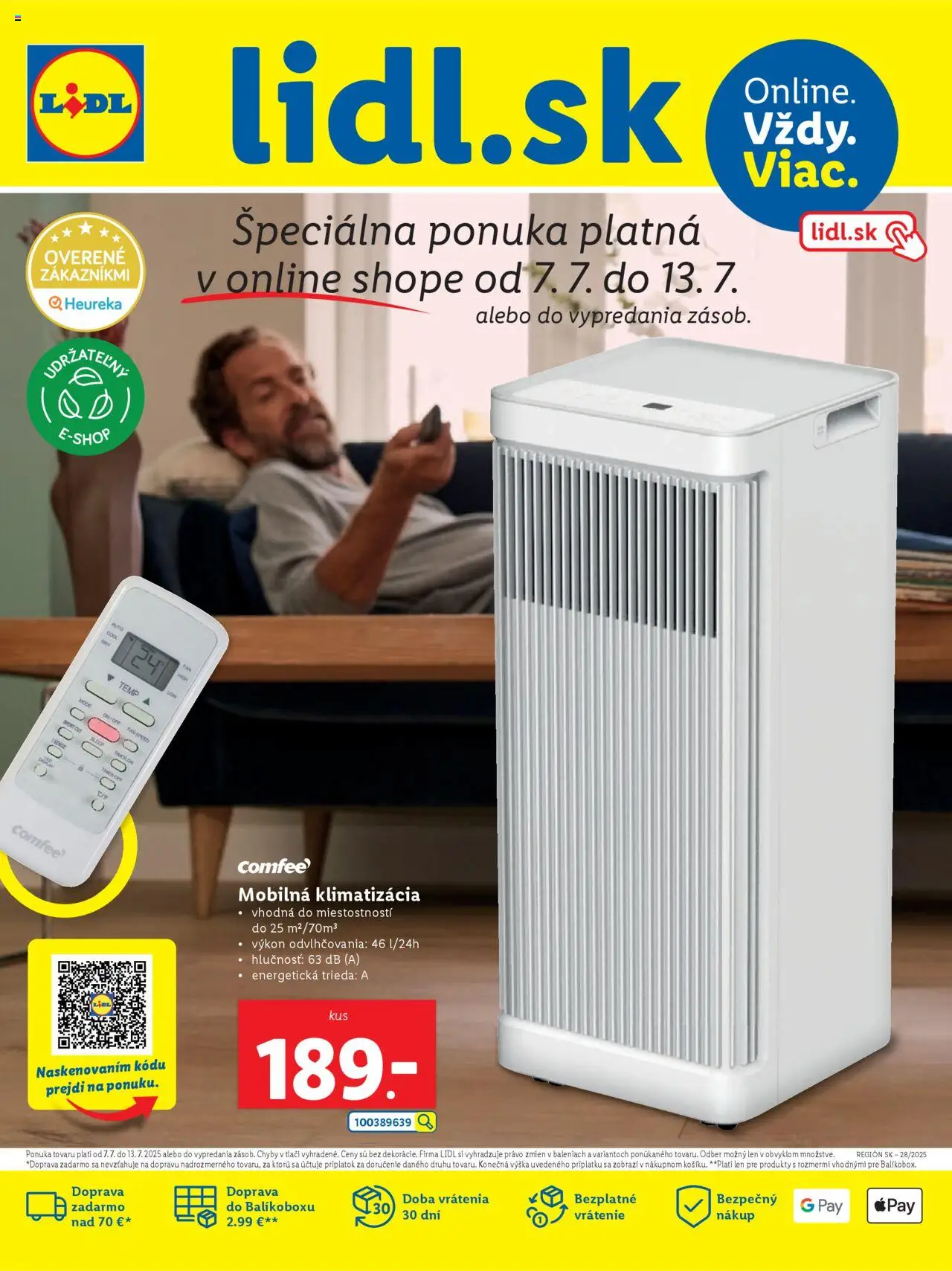 Nový LIDL leták od 07.07.2025 > Online magazín online