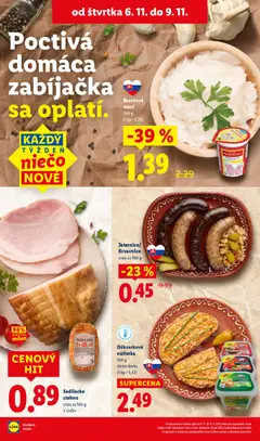 Náhľad Lidl letáku platného od 03.11.2025 | Strana: 66