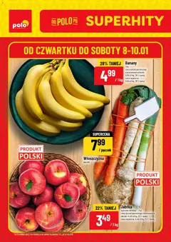 Pogląd gazetki "Super Hity" ze sklepu POLOmarket ważnej od 08.01.2026