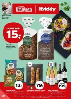Eksempel på tilbudsavis Tilbudsavis fra butik Super Brugsen gyldig fra 05/09/2025