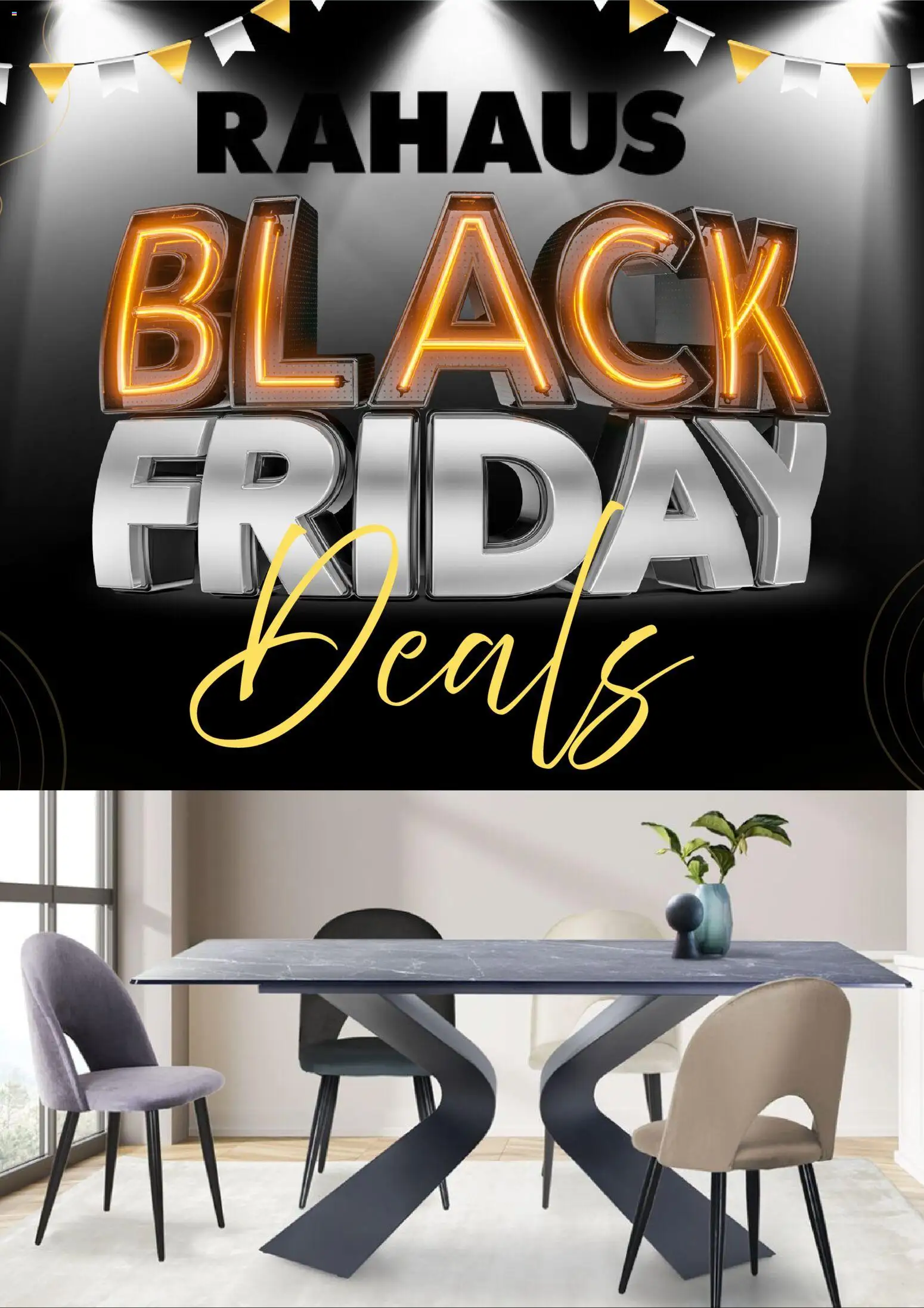 Vorschau von dem Prospekt des Geschäftes Rahaus, gültig ab dem 24.11.2025