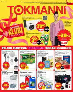 Kaupan Tokmanni Tarjoukset esikatselu, voimassa 18/08/2025