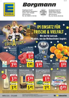 Vorschau von dem Prospekt des Geschäftes Edeka, gültig ab dem 22.12.2025