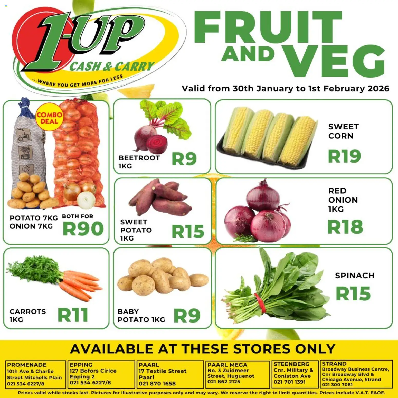 Preview of 1UP Cash & Carry flyer valid from 30/01/2026
