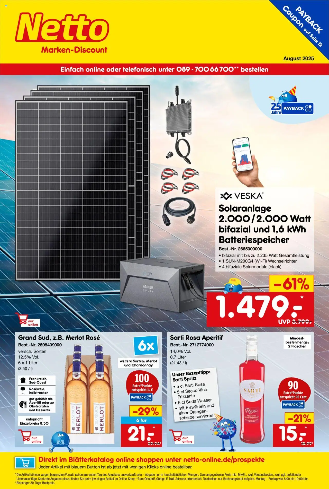 Netto Marken-Discount Online-Angebote August (ab 01.08.2025) > Angebote