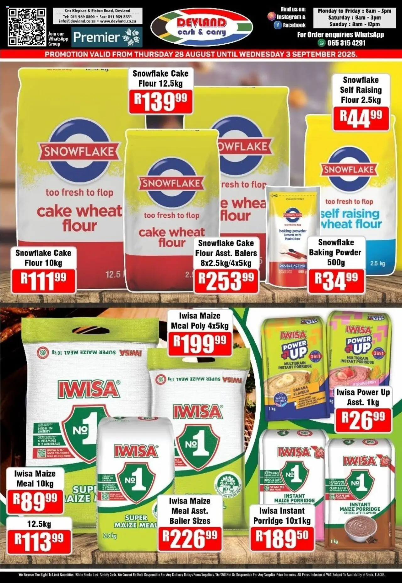 Devland Specials from 28/08 - 03/09/2025 > Promotions