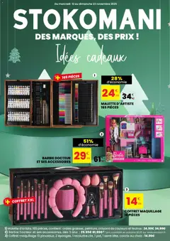 Prévisualisation de Catalogue Idées cadeaux du magasin Stokomani formulaire valide 12/11/2025
