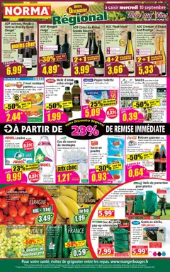 Prévisualisation de Catalogue du magasin Norma formulaire valide 10/09/2025