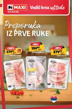 Pregled Maxi kataloga - važi od 22.01.2026