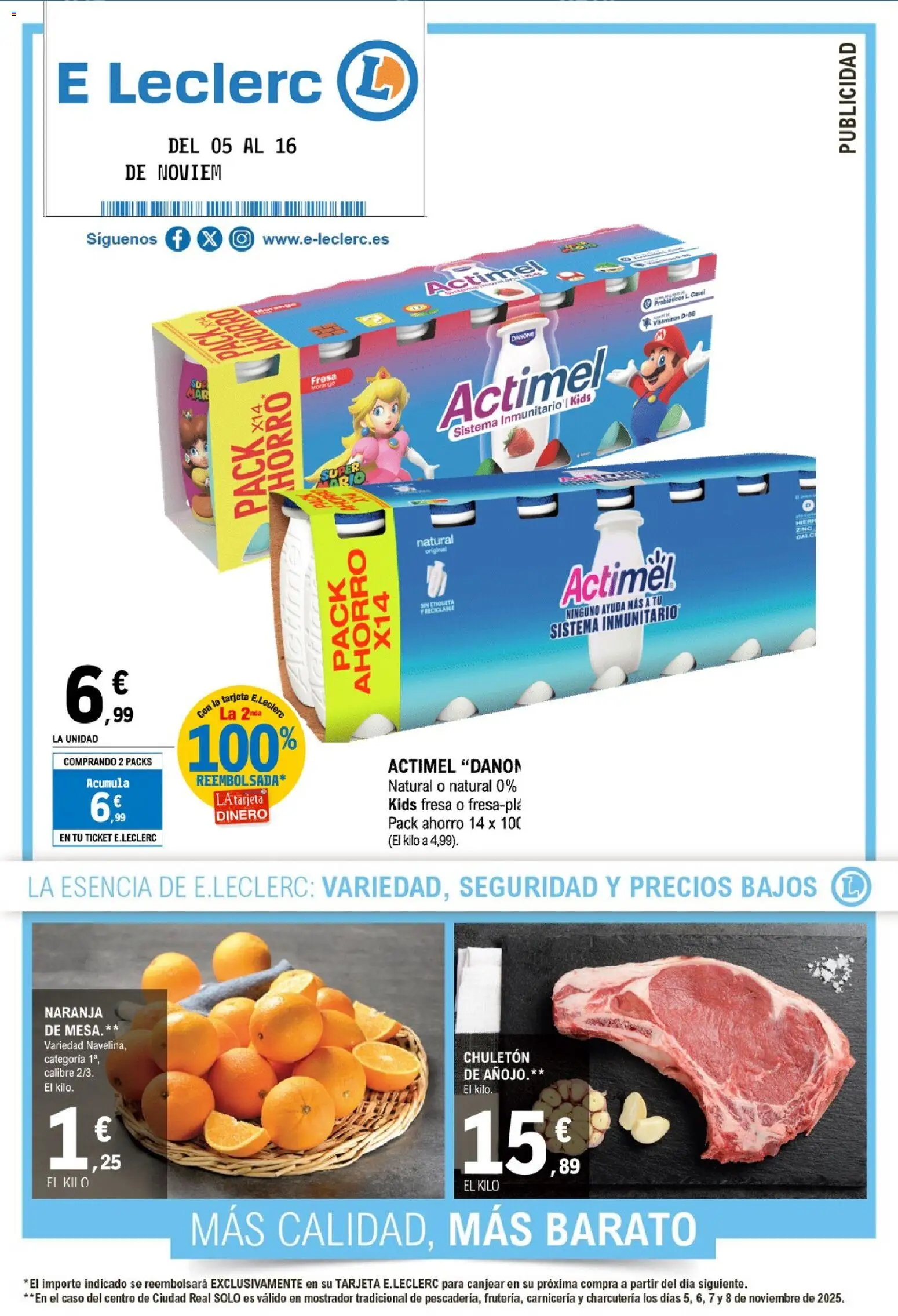 Vista previa del folleto de la tienda E.Leclerc válido desde el 05/11/2025 
