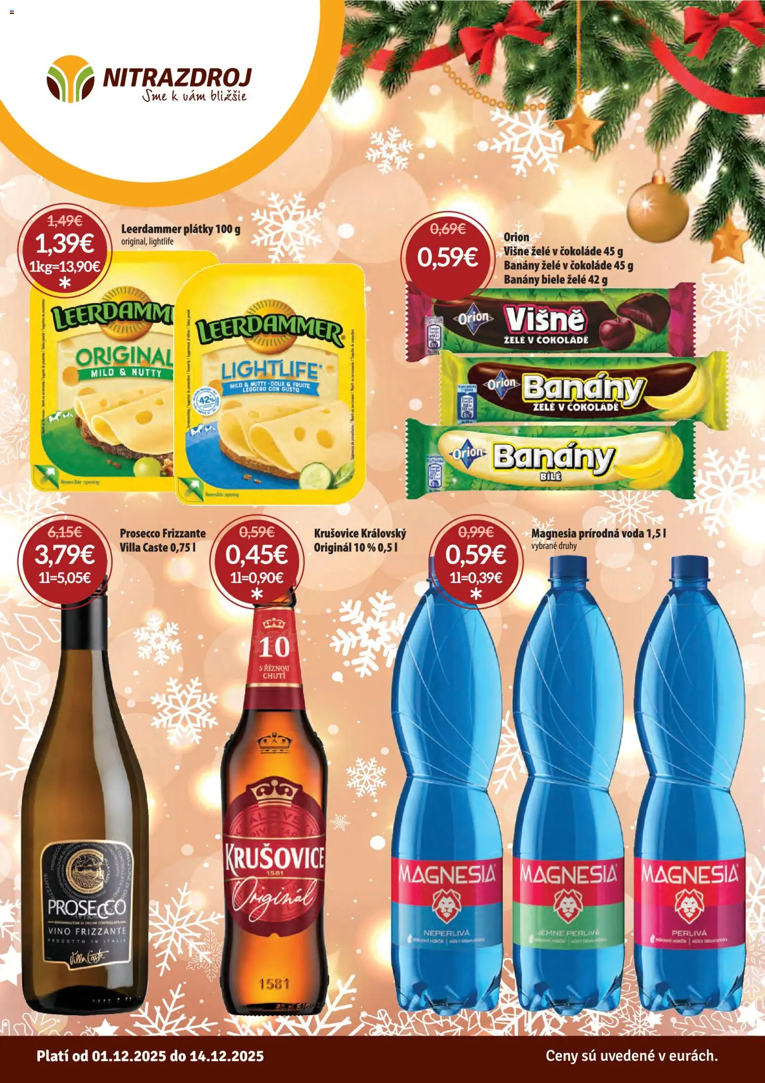 Náhľad Nitrazdroj letáku platného od 01.12.2025