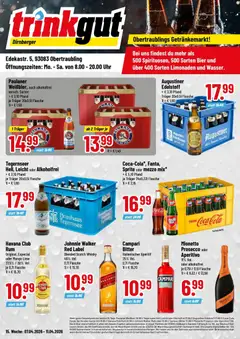 Vorschau von dem Prospekt des Geschäftes Trinkgut, gültig ab dem 05.04.2026
