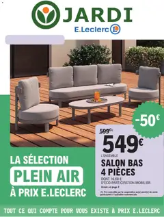 Prévisualisation de Brico E.Leclerc - Jardi Plein air special du magasin Brico E.Leclerc formulaire valide 14/04/2026