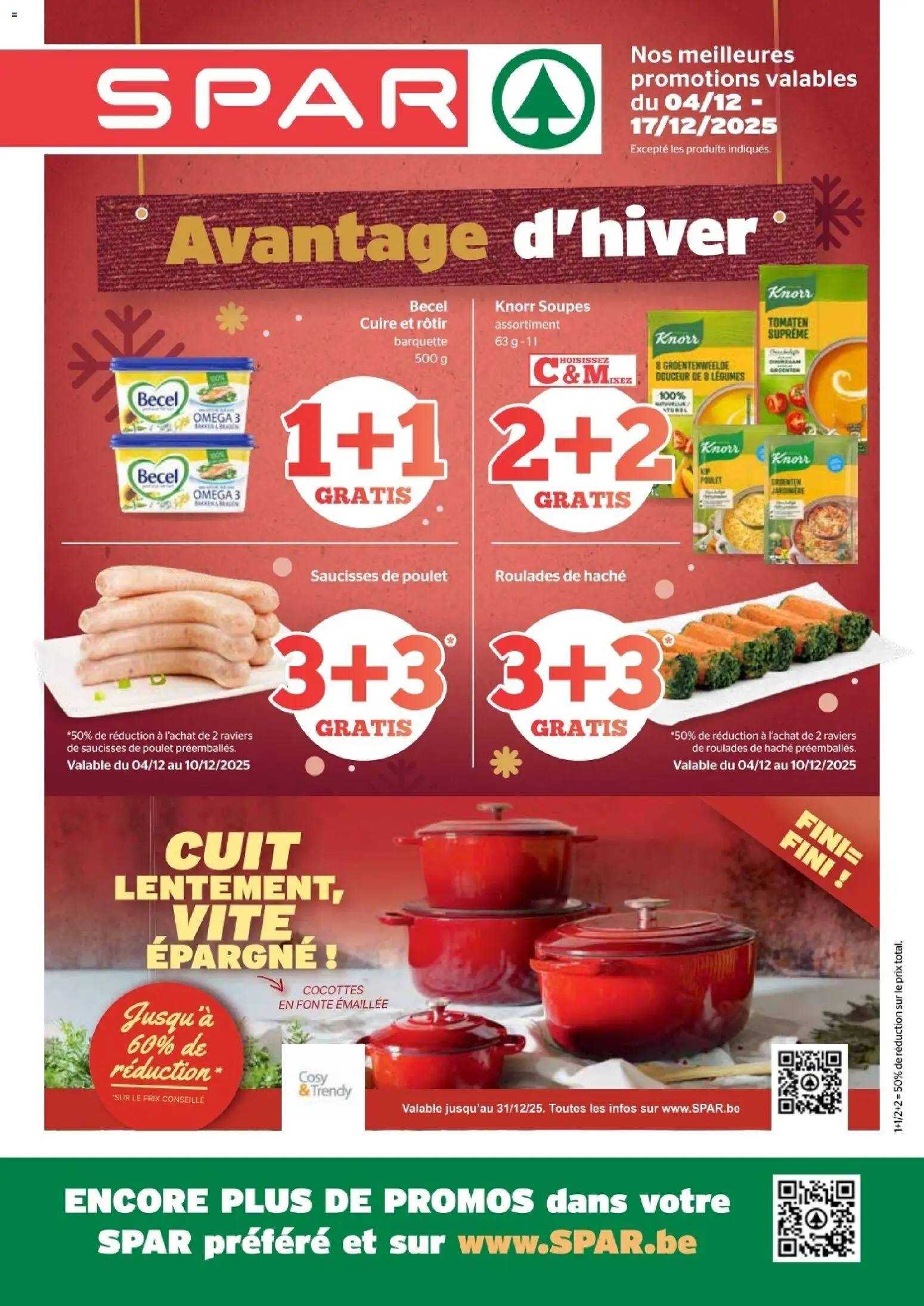 Voorbeeld van Publicité van winkel Spar Express geldig vanaf 04/12/2025