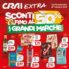 Anteprima dell'opuscolo Volantino Extra Rovigo dal negozio CRAI valido da 18/09/2025