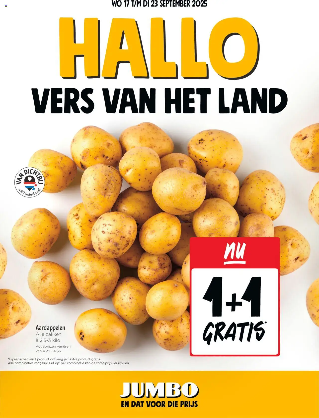 Jumbo shop Folder week 38 geldig vanaf 17-09-2025 - Paginanummer 1