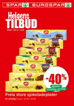 Forhåndsvis Helgens Tilbud fra butikk Spar gyldig fra 05/02/2026