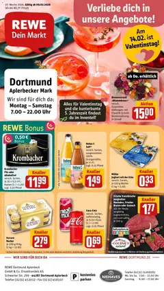 Vorschau von dem Prospekt des Geschäftes Rewe, gültig ab dem 09.02.2026