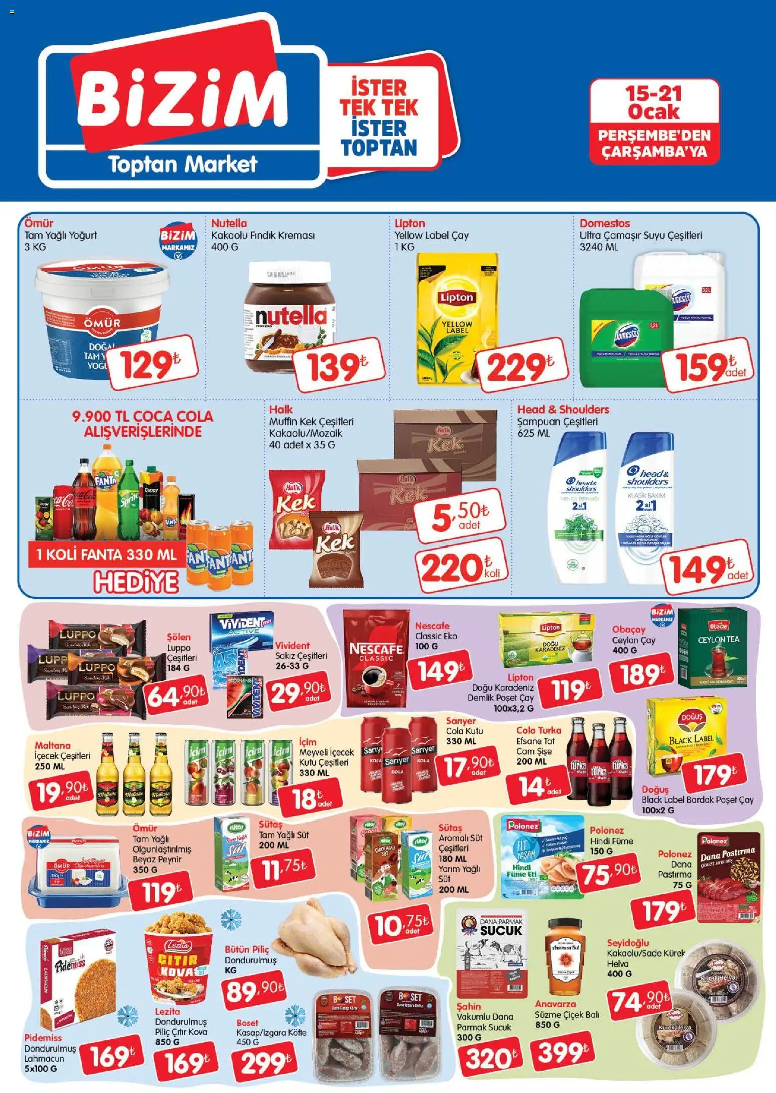 Bizim Toptan Katalog 15.01.2026 - Broşürünün önizlemesi