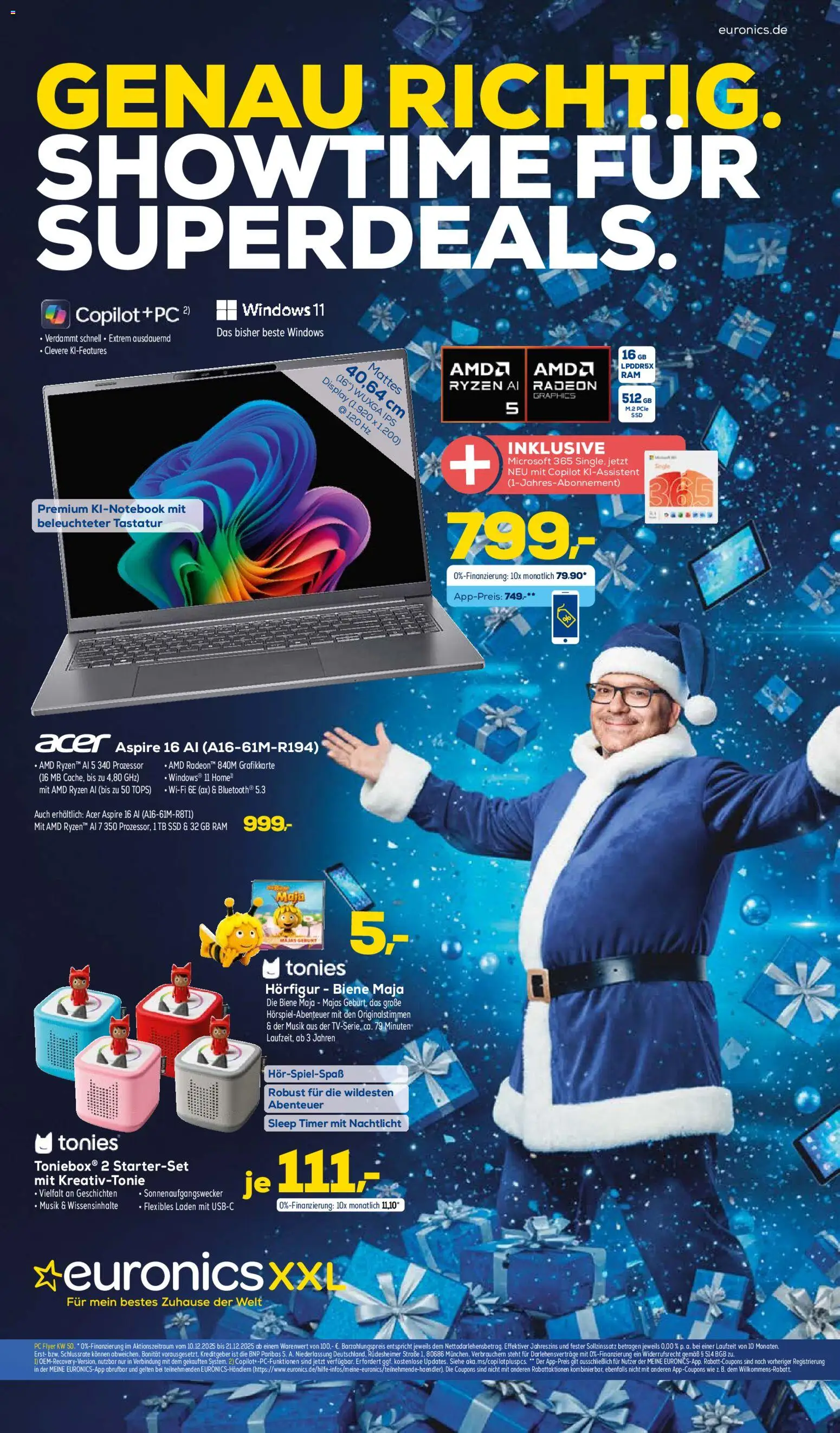 Vorschau von dem Prospekt des Geschäftes Euronics, gültig ab dem 10.12.2025