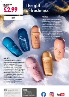 Preview of Oriflame Offers valid from 12/11/2025 | Page: 180