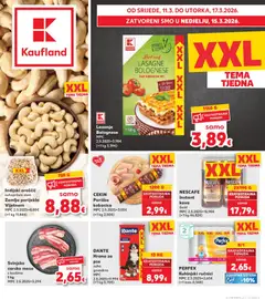 Pregled letka Karlovac trgovine Kaufland vrijedi od 11.03.2026