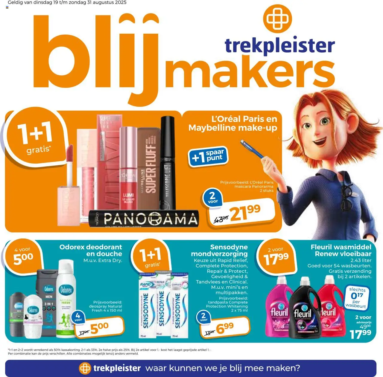 Trekpleister shop Folder geldig vanaf 19-08-2025 - Paginanummer 1