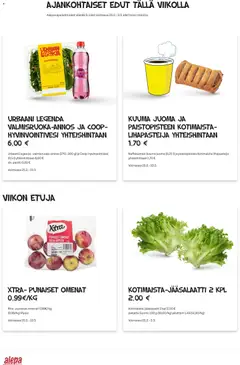 Kaupan Alepa Tarjoukset esikatselu, voimassa 25/02/2026