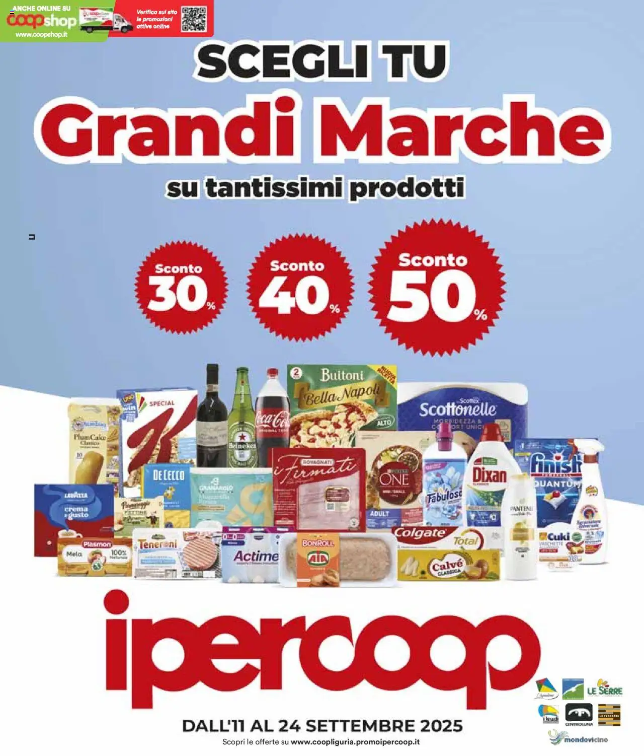 Volantino Ipercoop valido da 11/09/2025 numero di pagina 1