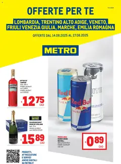 Anteprima dell'opuscolo Attuale volantino dal negozio Metro valido da 14/08/2025