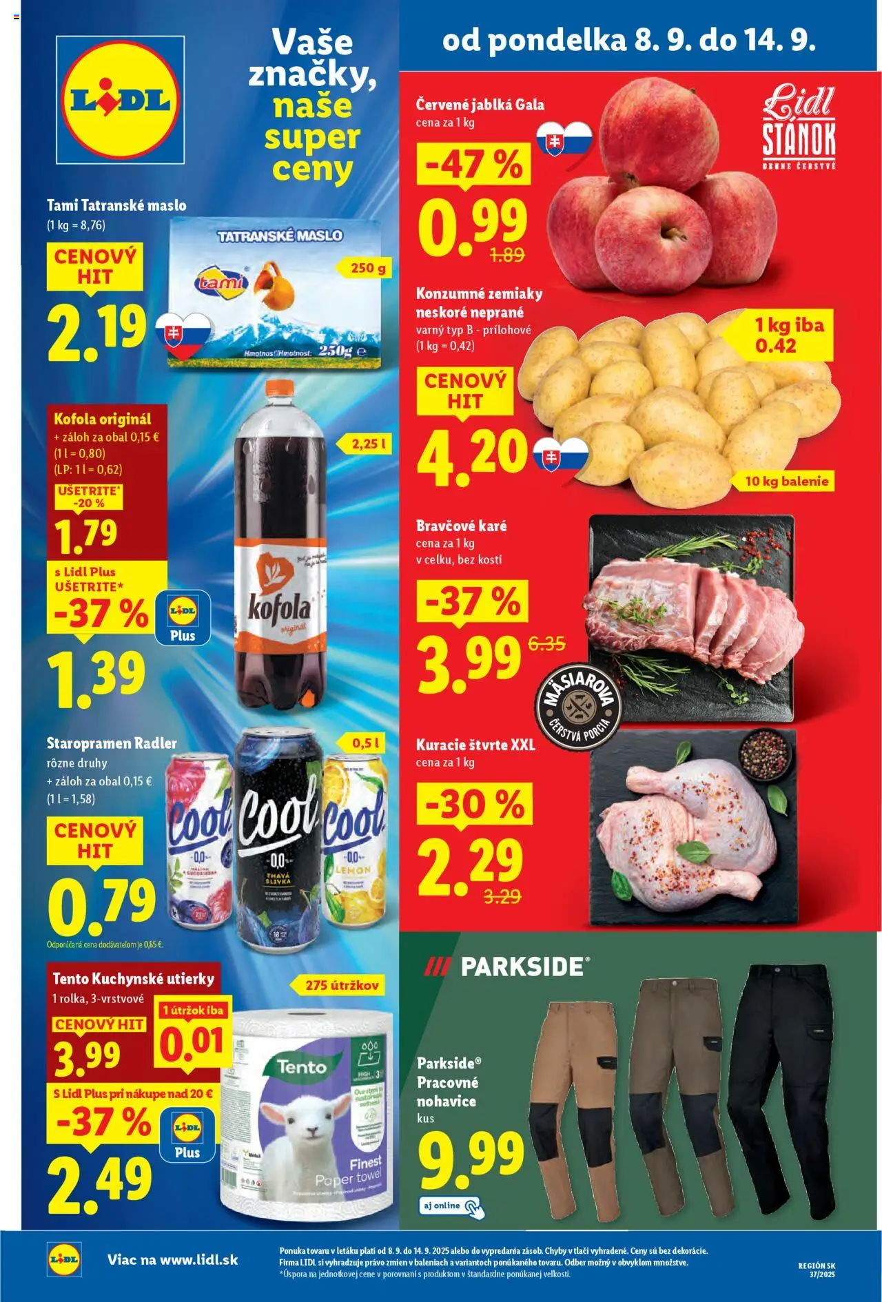 Nový LIDL leták od 08.09.2025 > Akčná ponuka online
