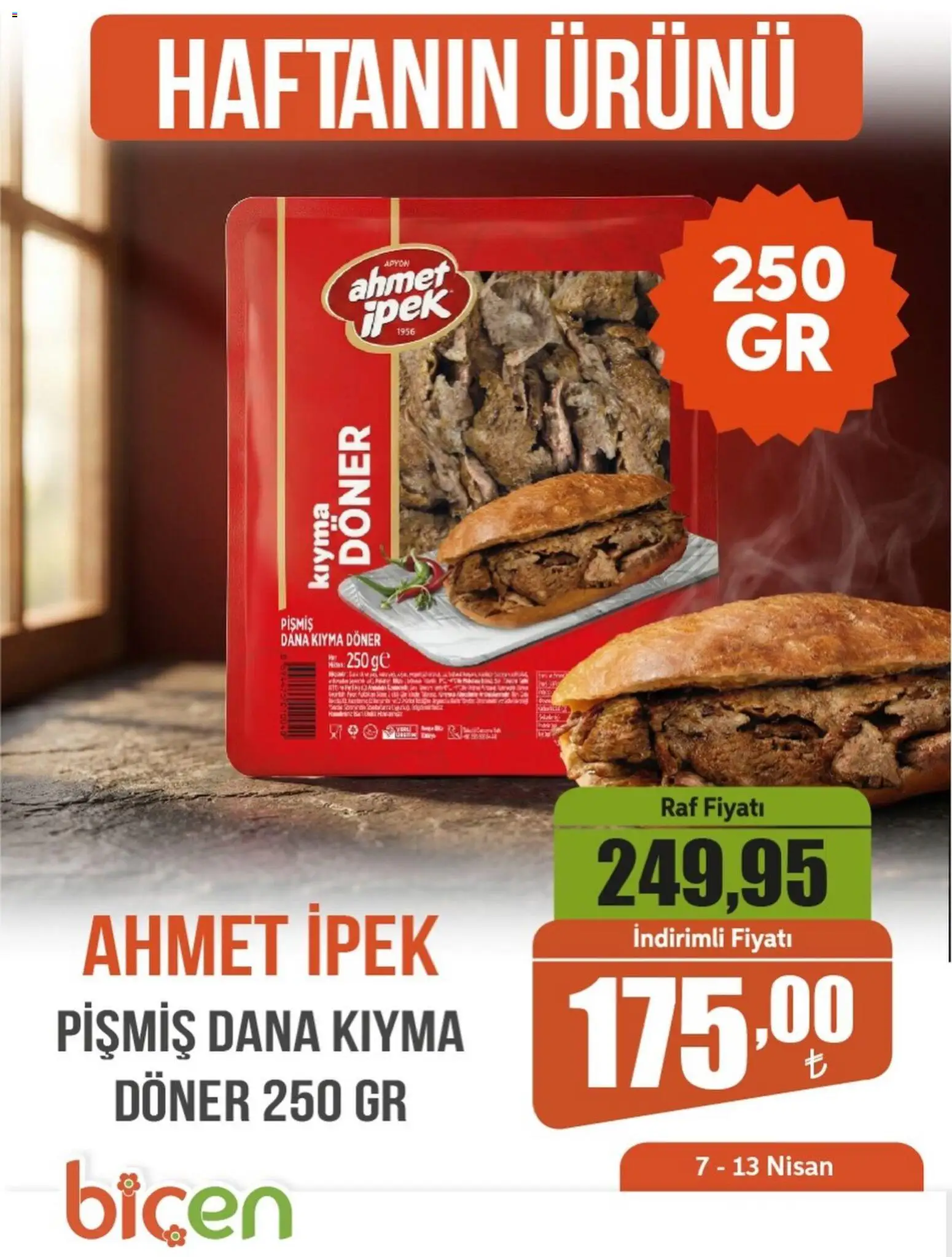 Biçen Market Biçen Market - Haftanın Ürünü 07.04.2026 - Broşürünün önizlemesi