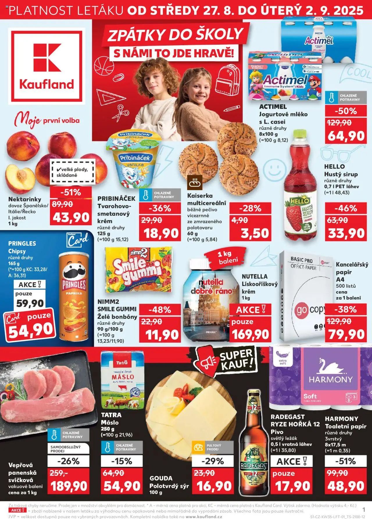  KAUFLAND Leták - Chomutov (27.08.2025) příští týden 