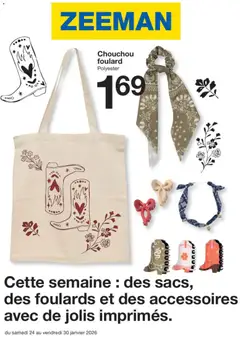 Prévisualisation de Publicité du magasin Zeeman formulaire valide 24/01/2026