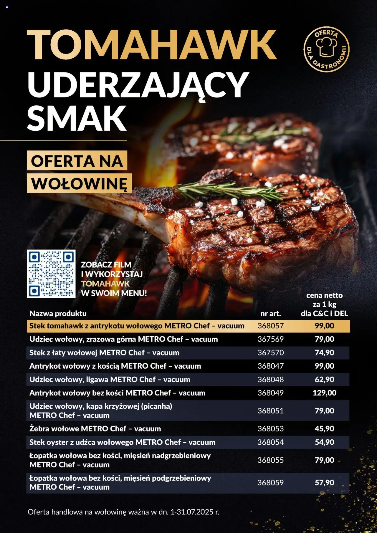 Makro Wołowina od 01.07.2025 - Nowa Gazetka - Numer strony 1