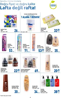 CarrefourSA Katalog 06.11.2025 - Broşürünün önizlemesi | Strana: 32