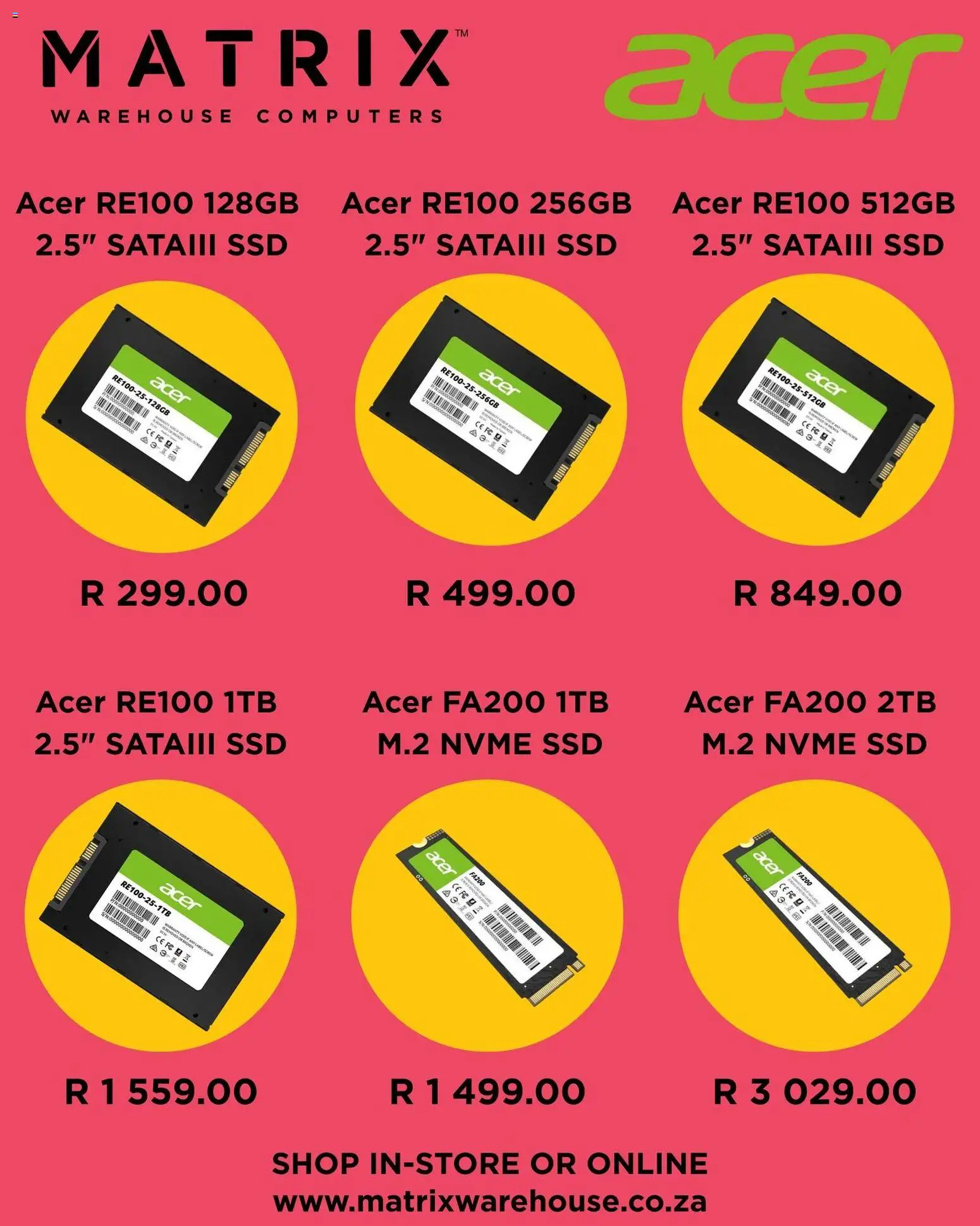 Preview of Matrix Warehouse flyer valid from 19/11/2025