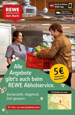 Vorschau von dem Prospekt des Geschäftes Rewe, gültig ab dem 07.12.2025