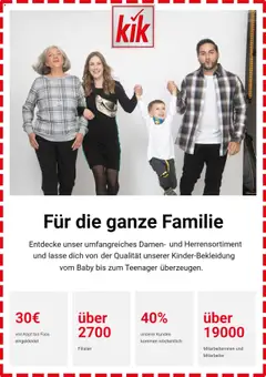 Vorschau von dem Prospekt des Geschäftes Kik, gültig ab dem 07.12.2025