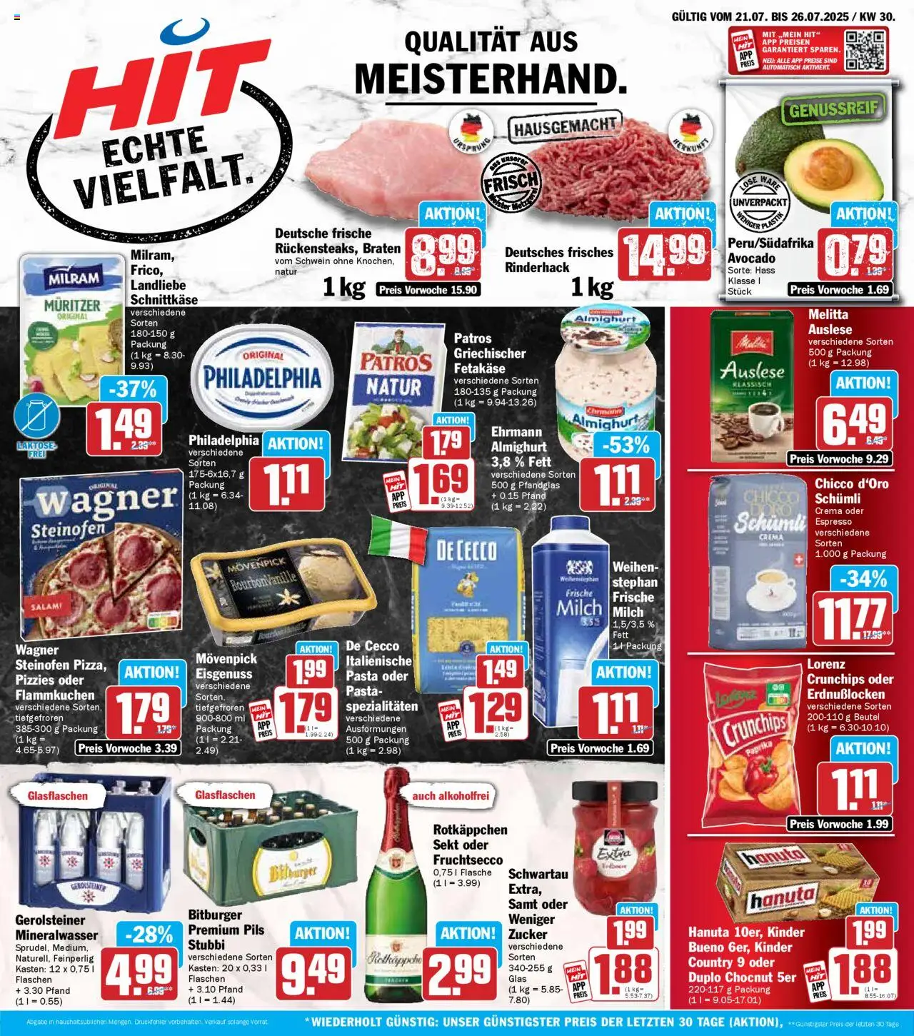HIT Prospekt ab 21 07 2025 nächste Woche: Rhineland Palatinate