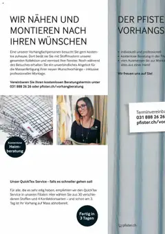 Vorschau des Merkblatts Aktionen Vose vom Shop Pfister gültig von 01.04.2024 bis 