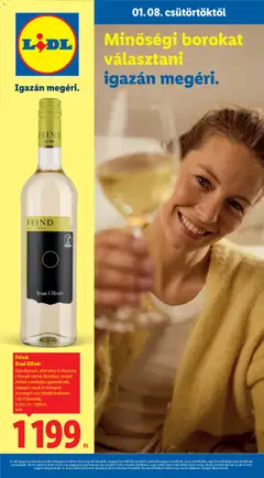 Lidl - Borkatalógus megtekintése, amely érvényes 2026.01.08.-től
