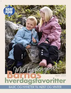 Forhåndsvis Barnas hverdagsfavoritter fra butikk Spar Kjøp gyldig fra 30/10/2025