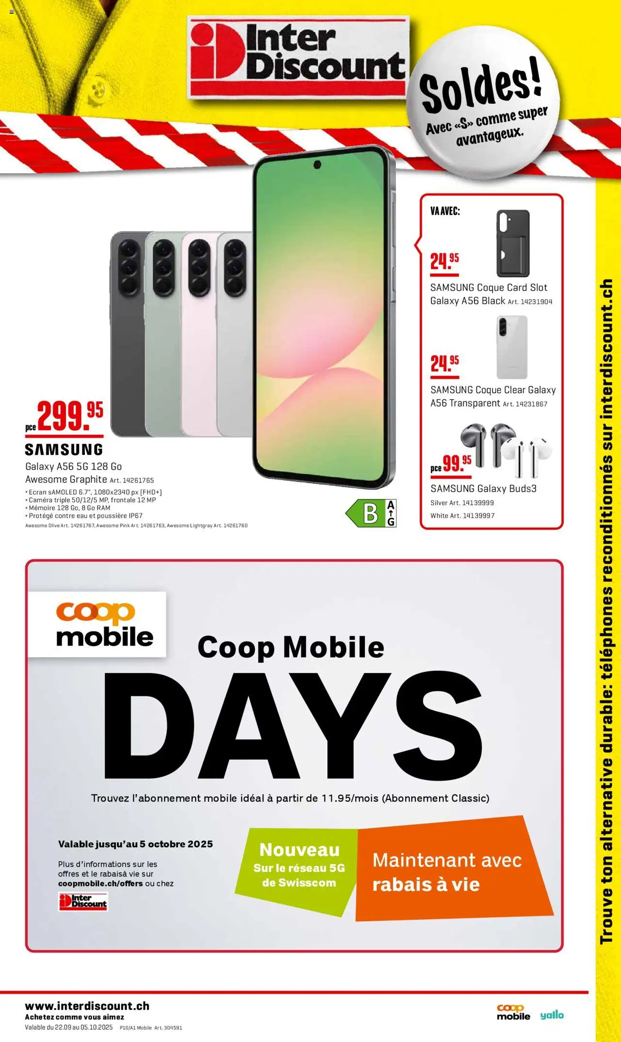 Interdiscount Aktionen FR ab 22.09.2025 - Seitennummer 1