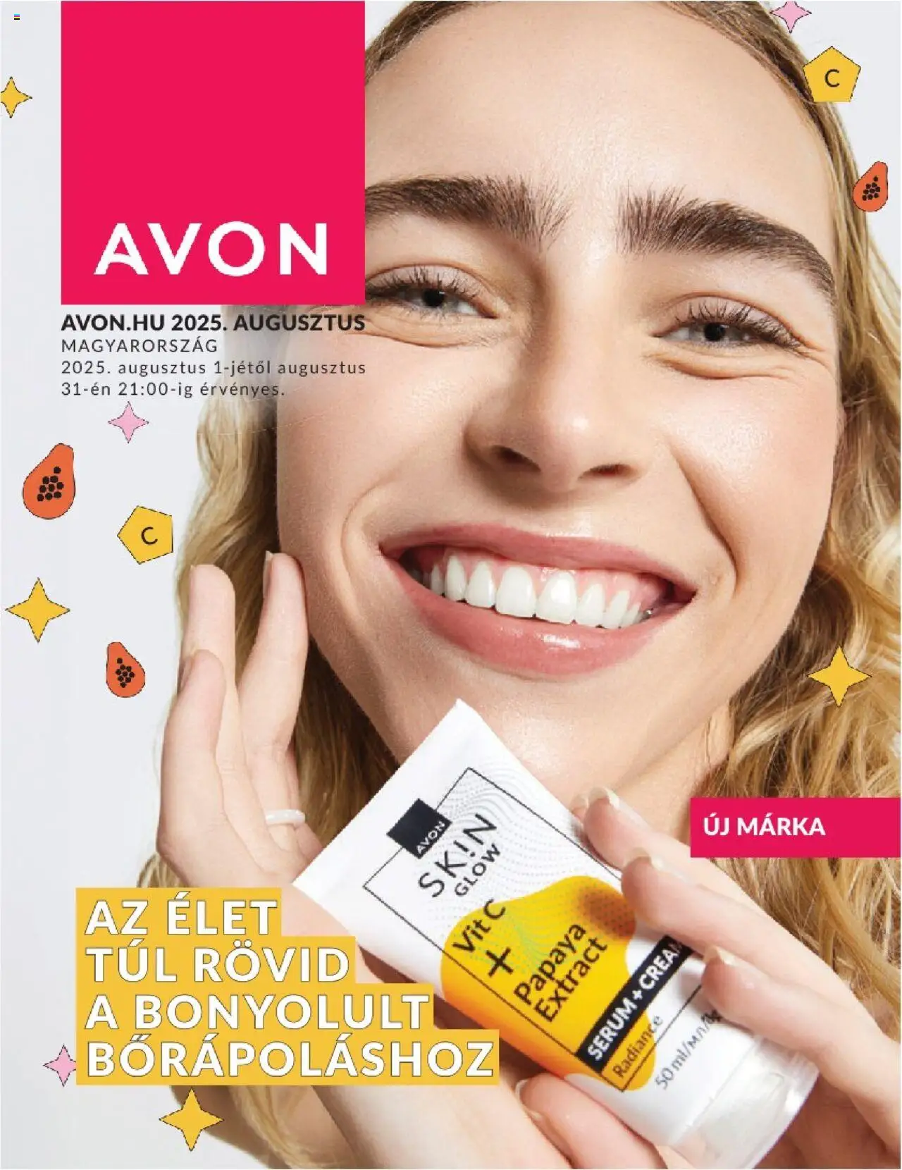 Avon aktuális szórólap, érvényes 2025.08.01.-től - 1 oldal
