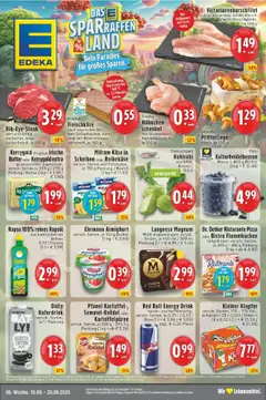 Vorschau von dem Prospekt des Geschäftes Edeka, gültig ab dem 17.09.2025