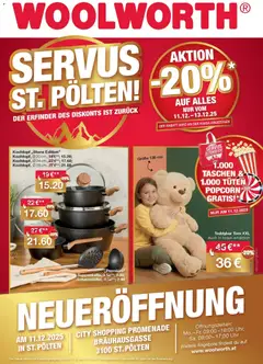 Vorschau der Angebote: Woolworth Servus St. Pölten! gültig ab 11.12.2025