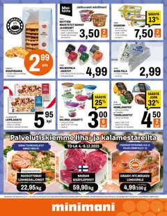 Kaupan Minimani Tarjoukset esikatselu, voimassa 03/12/2025 | Sivu: 3