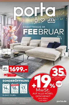 Vorschau von dem Prospekt des Geschäftes Porta!, gültig ab dem 08.02.2026