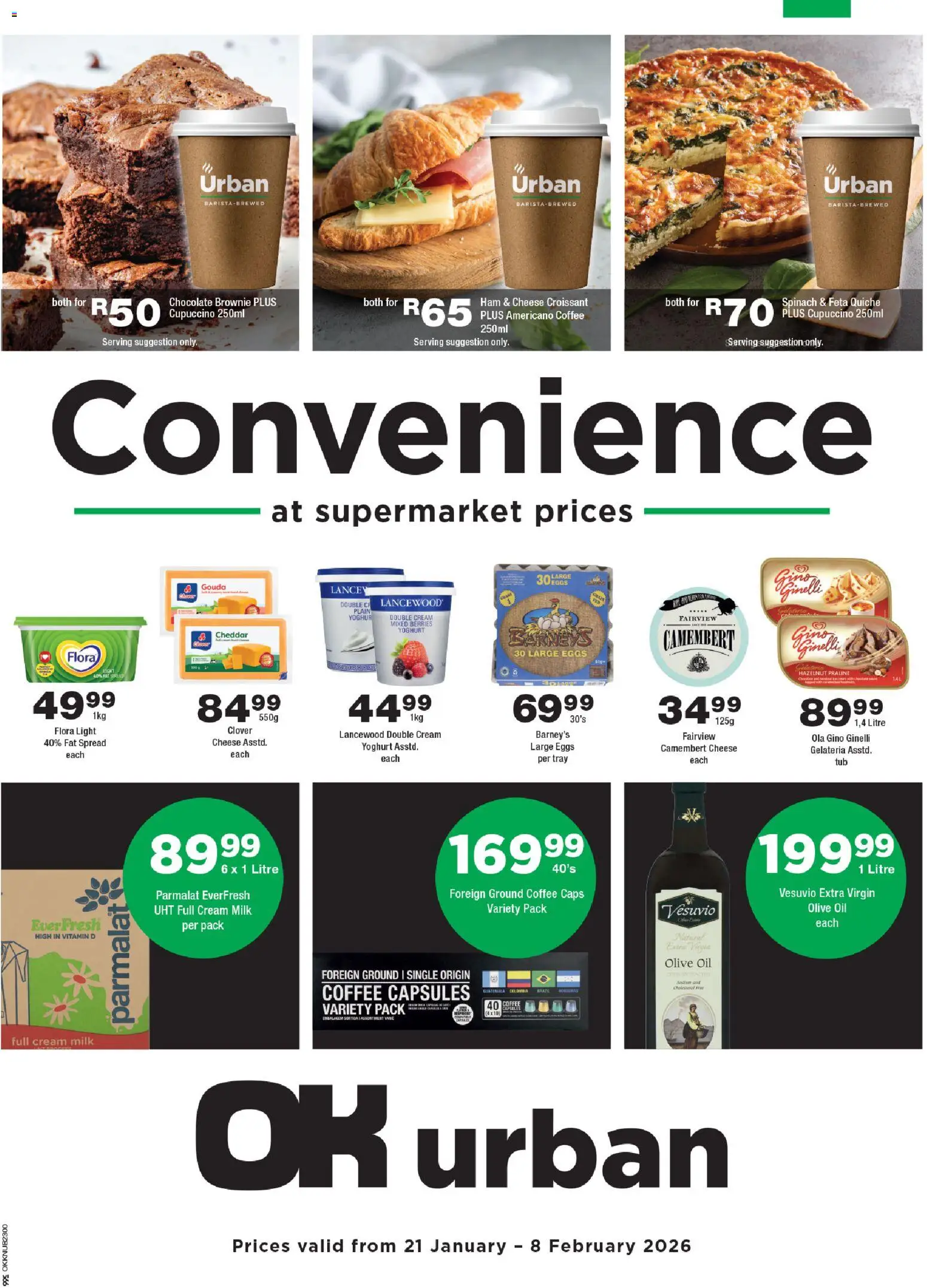 Preview of OK Foods flyer valid from 21/01/2026